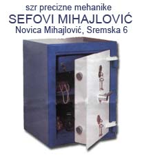 SAFES MIHAJLOVIC Safes Belgrade