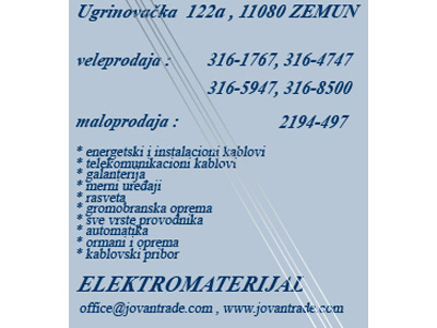 JOVAN TRADE DOO Elektromaterijal Beograd - Slika 2