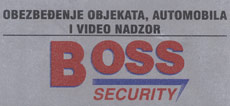 BOSS SECURITY Bela tehnika, televizori, audio i video Beograd