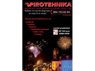 PIROTEHNIKA Pirotehnika, vatromet Beograd - Slika 2