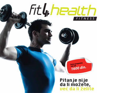 FIT 4 HEALTH Teretane, fitness Beograd - Slika 1