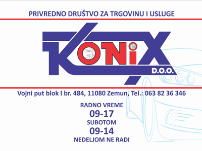 AUTO DELOVI KONIX Auto hladnjaci Beograd - Slika 1