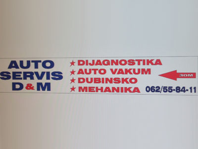 AUTO SERVIS D&M Kompjuterska dijagnostika Beograd - Slika 1