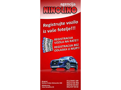 AGENCIJA ZA REGISTRACIJU VOZILA NINOLINO Registracija vozila Beograd - Slika 9
