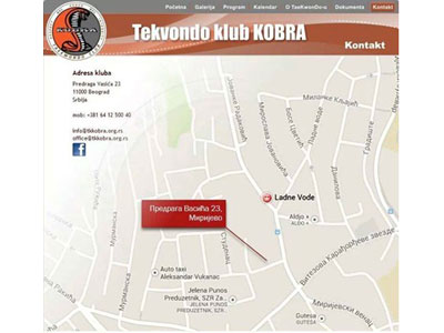 TEKVONDO KLUB KOBRA Borilačke veštine Beograd - Slika 1