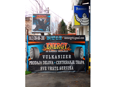 AS ENERGY Tire repair Belgrade - Photo 1