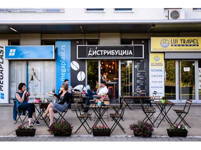DISTRIBUCIJA COFFEE SHOP Kafe barovi i klubovi Beograd - Slika 1