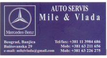 AUTO SERVICE MILE I VLADA Car service Belgrade