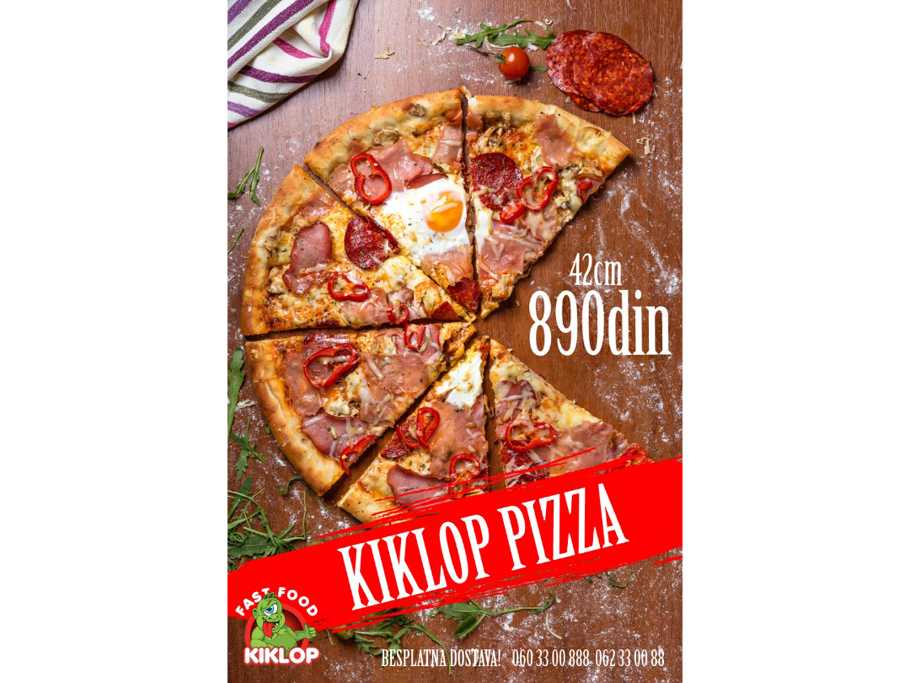 FAST FOOD KIKLOP Kućna dostava Beograd - Slika 4