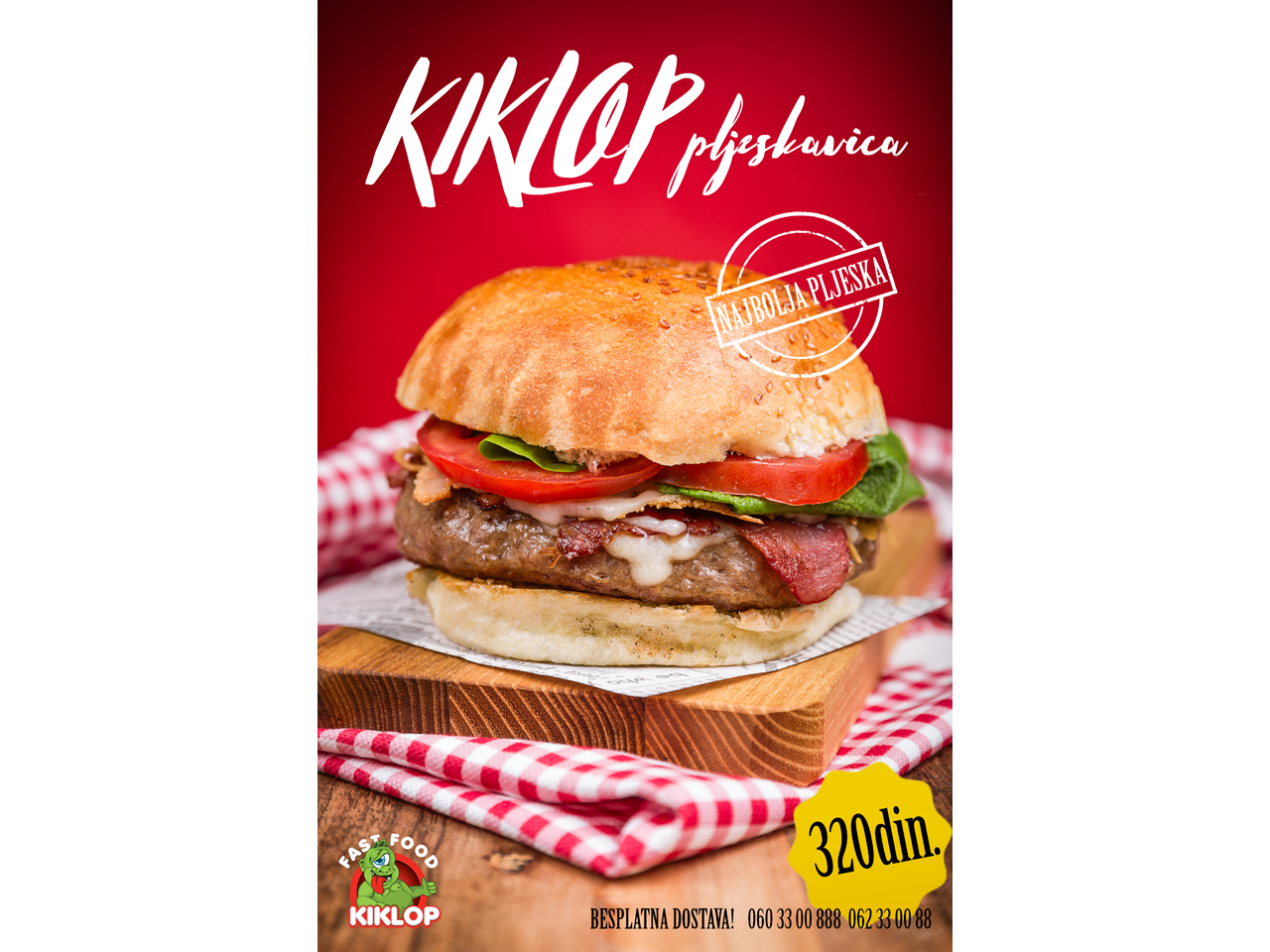 FAST FOOD KIKLOP Kućna dostava Beograd - Slika 5