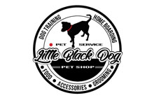 PET SERVICE LITTLE BLACK DOG