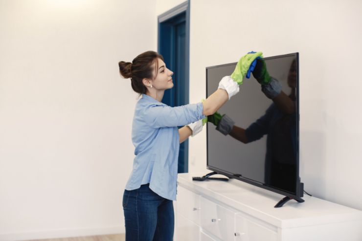 Kako pravilno očistiti TV ekran