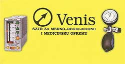 SZTR VENIS ZA MERNO REGULACIONU I MEDICINSKU OPREMU - Medicinska oprema, servisi Beograd - Slika logo 