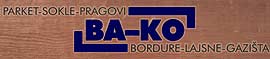 BA-KO - Parket, laminat Beograd - Slika logo 