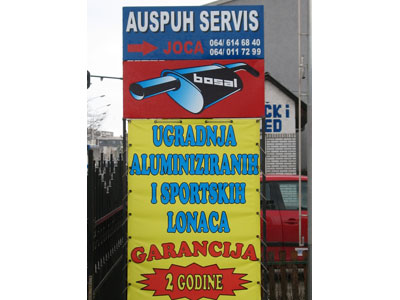 AUSPUH SERVIS JOCA Auspuh servisi Beograd