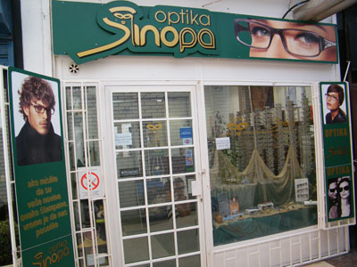 OPTIKA SINOPA Optika Beograd - Slika 1
