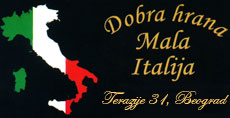 CAFFE RESTORAN MALA ITALIJA - средиземноморская кухня Beograd - Фото logo 