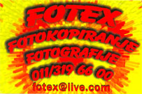 FOTEX - Fotografske radnje Beograd - Slika logo 