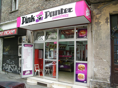 PINK PANTER PAZARSKI ĆEVAP Fast food Beograd - Slika 1