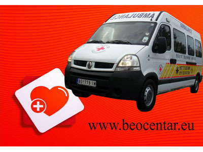 BEOCENTAR PLUS Ambulance transportation, medical transportation Belgrade - Photo 1