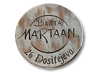 BAŠTA MARTAAN - DOSITEJEVA 26 - Kafe barovi i klubovi Beograd - Slika logo 