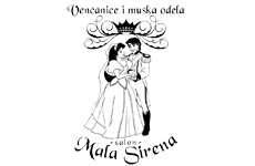 SALON VENČANICA I MUŠKIH ODELA MALA SIRENA - Свадебные платья Beograd - Фото logo 