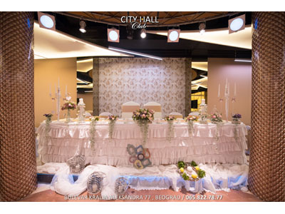 CLUB CITY HALL Restaurants for weddings, celebrations Belgrade - Photo 4