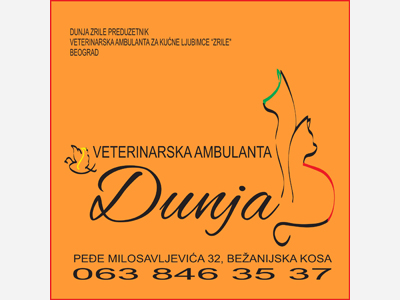 DUNJA ZRILE VETERINARSKA AMBULANTA Veterinarske ordinacije, veterinari Beograd - Slika 1