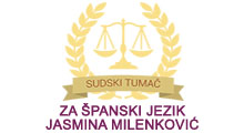SPANISH LANGUAGE COURT INTERPRETER JASMINA MILENKOVIC