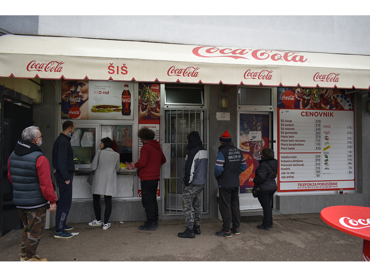 Slika 1 - SUR ŠIŠ Fast food Beograd