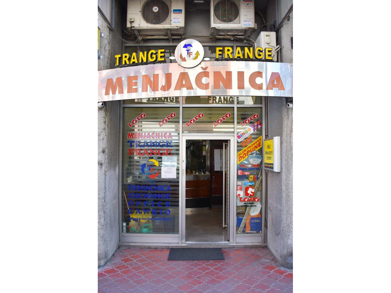 Slika 1 - MENJAČNICA TRANGE FRANGE Menjačnice Beograd