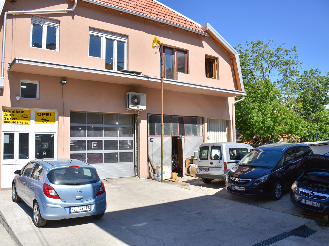 OPEL GOMIKOM Replacement parts Beograd