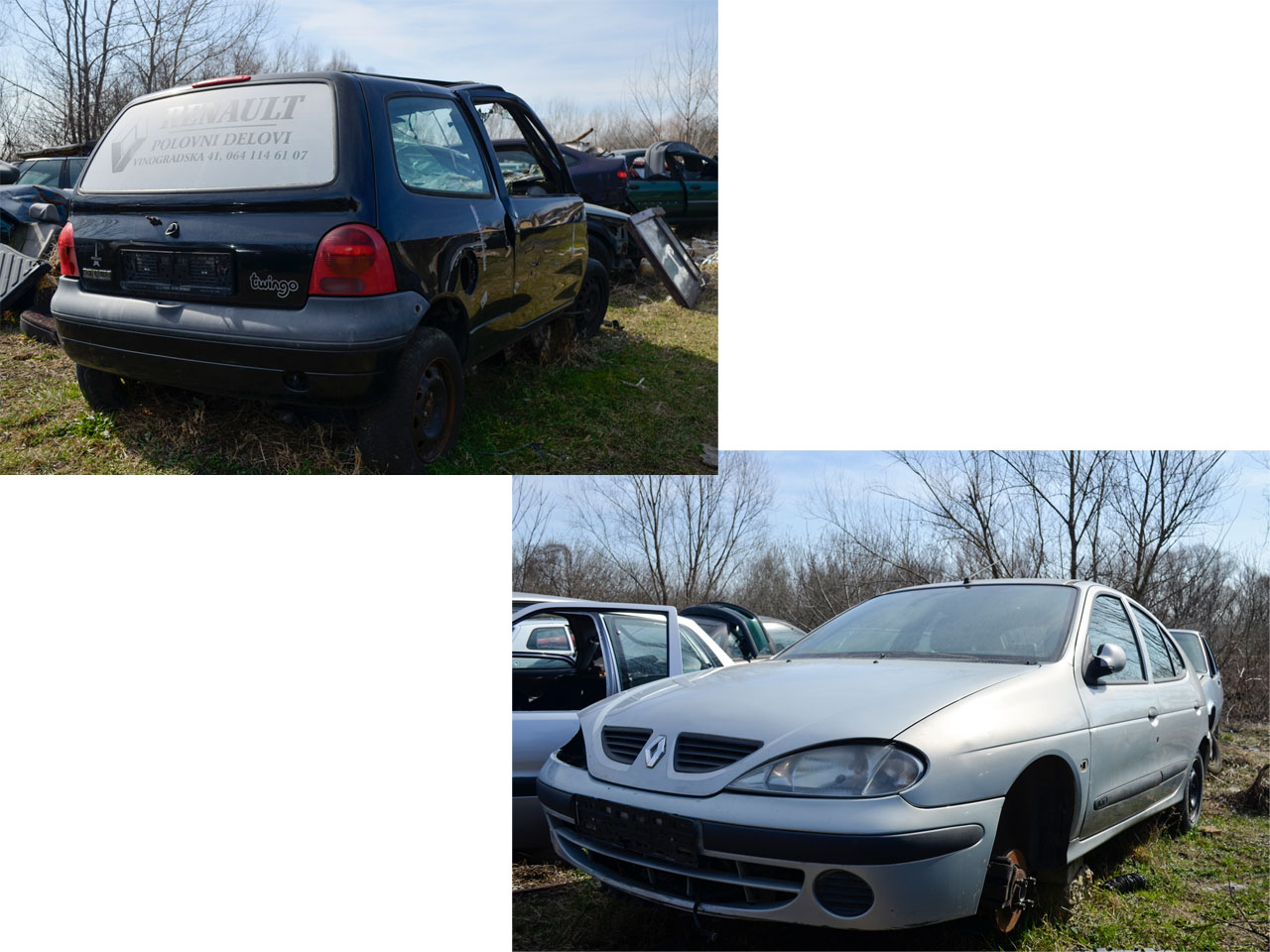 RENAULT CAR WASTE DUJA Car dumps Beograd