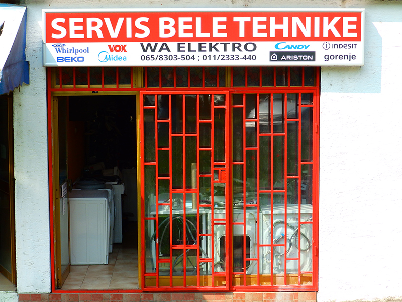Slika 1 - WA ELEKTRO SERVIS BELE TEHNIKE Servisi bele tehnike Beograd