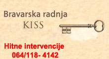SZR KISS Locksmiths shop Belgrade
