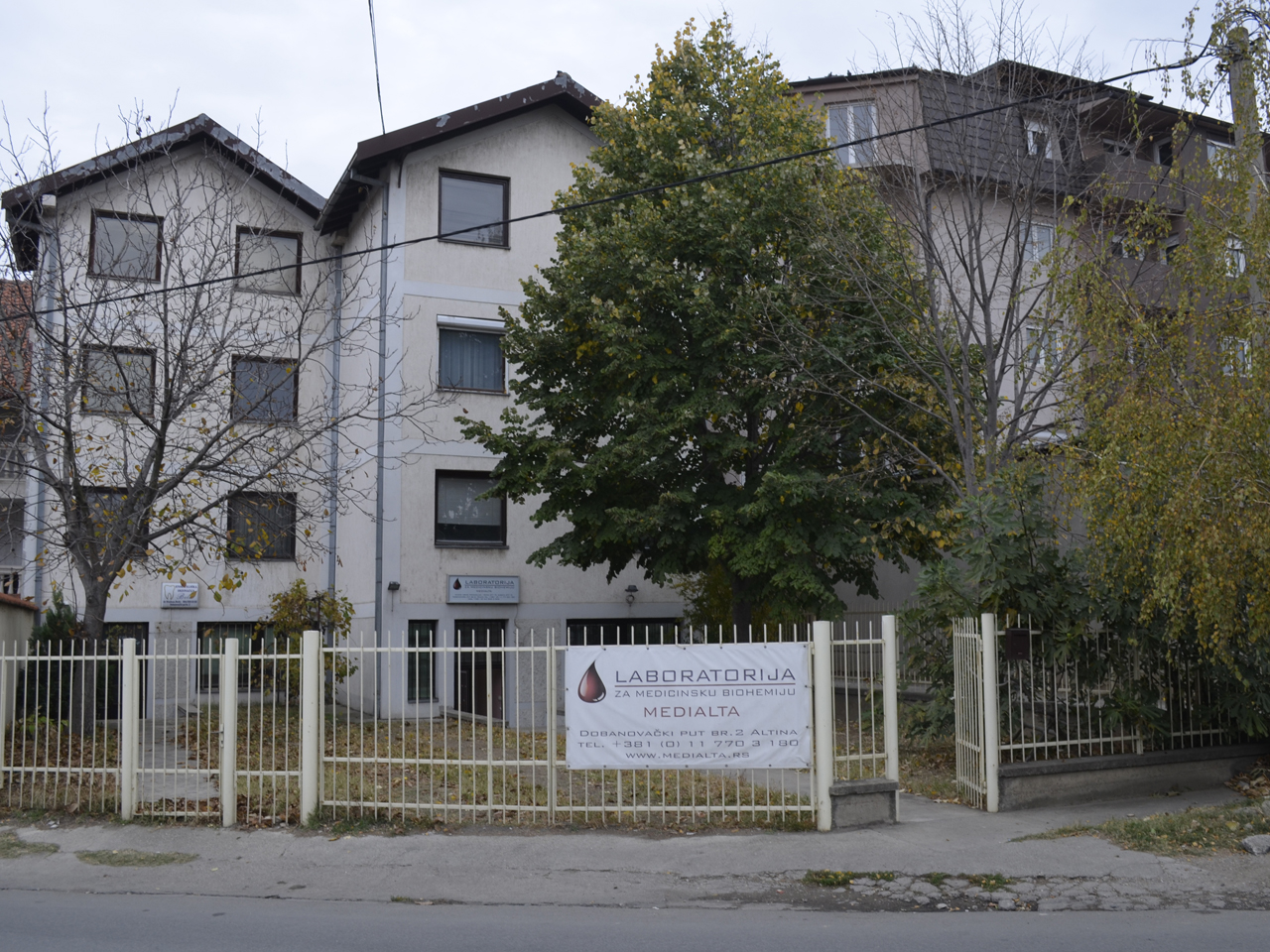 Slika 1 - LABORATORIJA MEDIALTA Laboratorije Beograd
