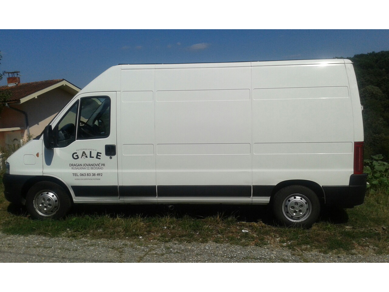 TRANSPORTER GALE - VAN TRANSPORTATION - TOWING MOVING SERVICES Moving Beograd