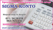 SIGMA KONTO Book-keeping agencies Belgrade