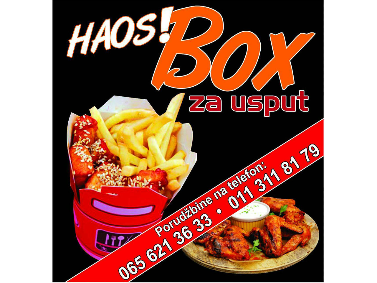 HAOS KRILCA Fast food Beograd - Slika 4
