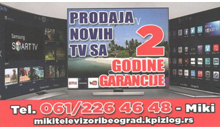 MIKI TELEVIZORI Household appliances, TV, audio & video Belgrade