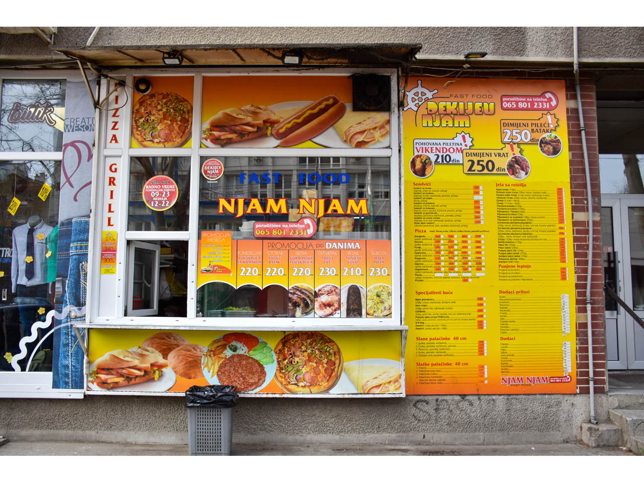 DEKIJEV NJAM (EX NJAM NJAM) Fast food Belgrade - Photo 2