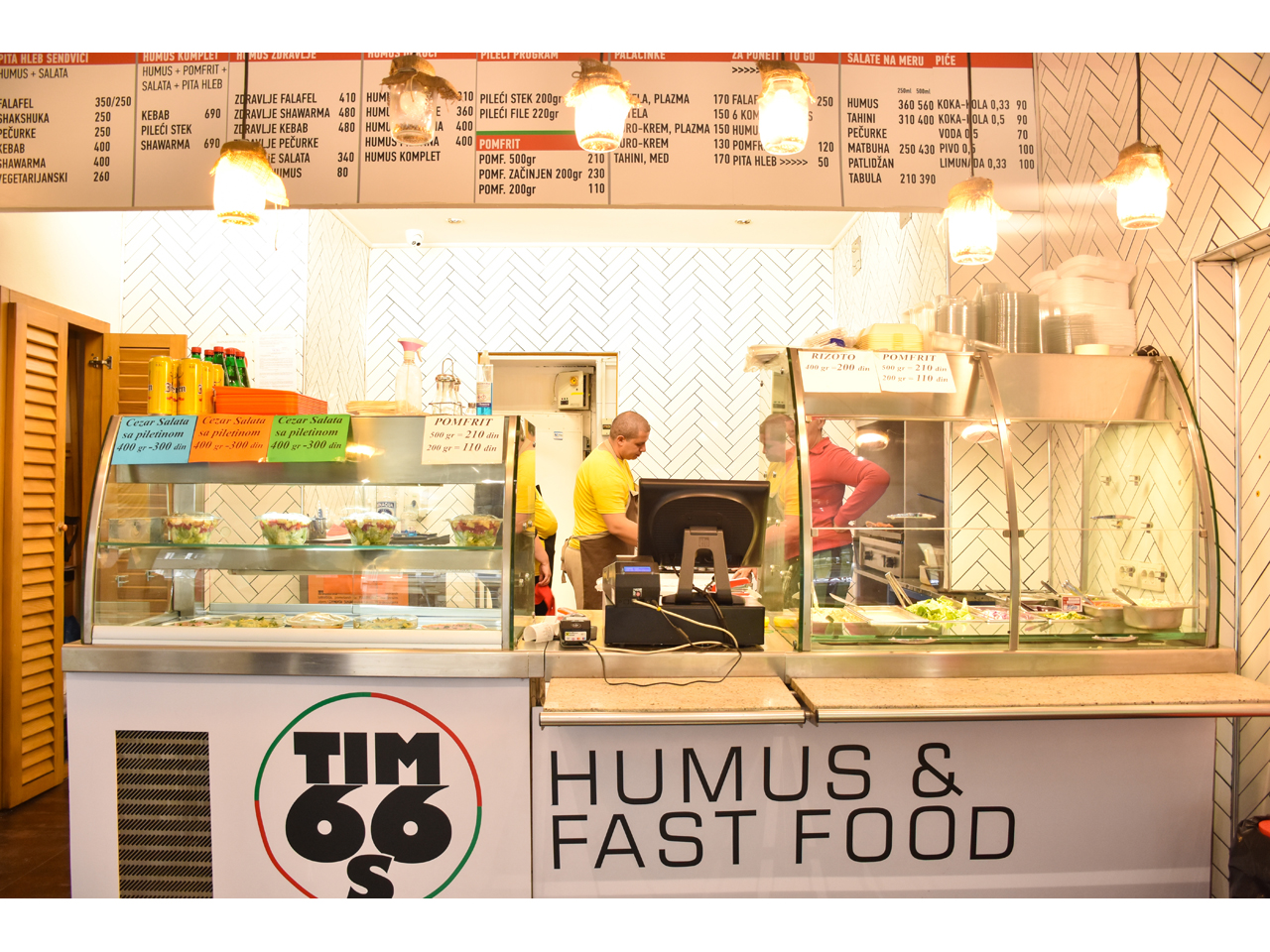 HUMUS & FAST FOOD BAR TIM 66 S Vegetarijanski restorani, makrobiotika Beograd - Slika 2