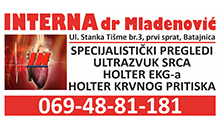 INTERNA - DR MLADENOVIC Internal medicine Belgrade