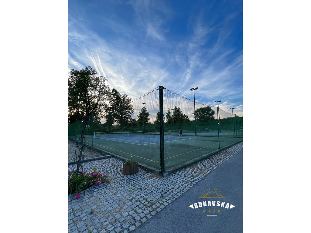 Slika 3 - CAFFE RESTORAN DUNAVSKA OAZA Teniski klubovi, teniski tereni, škole tenisa Beograd