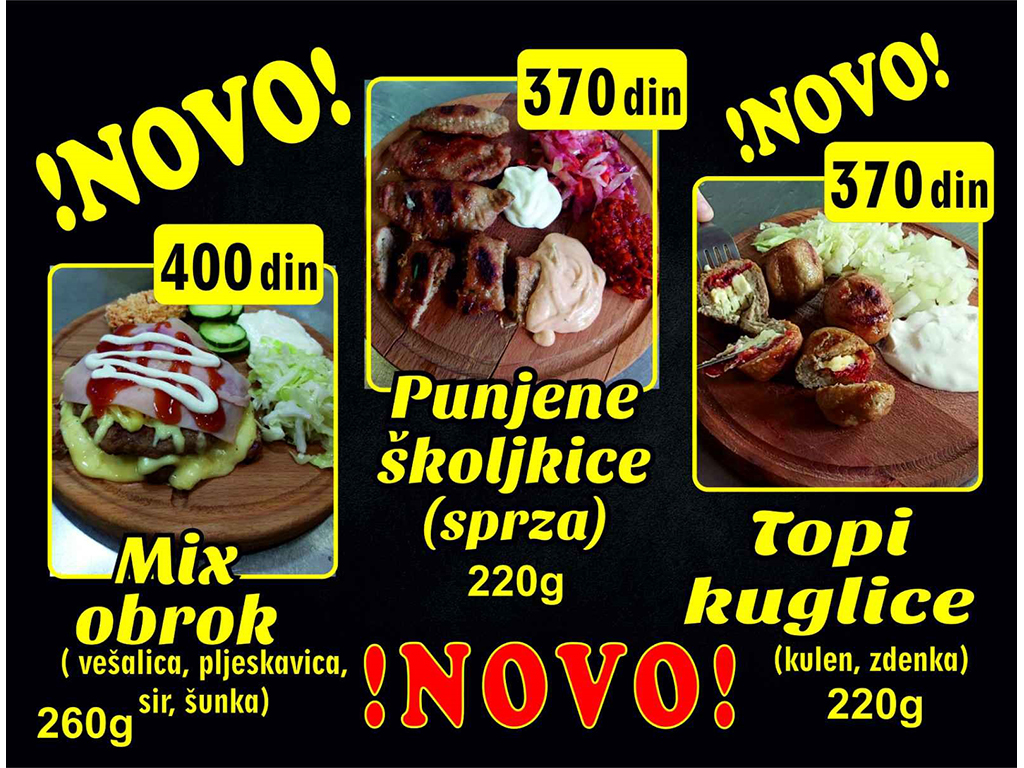 Slika 12 - FAST FOOD MAJINA TAJNA Gril, roštilj Beograd