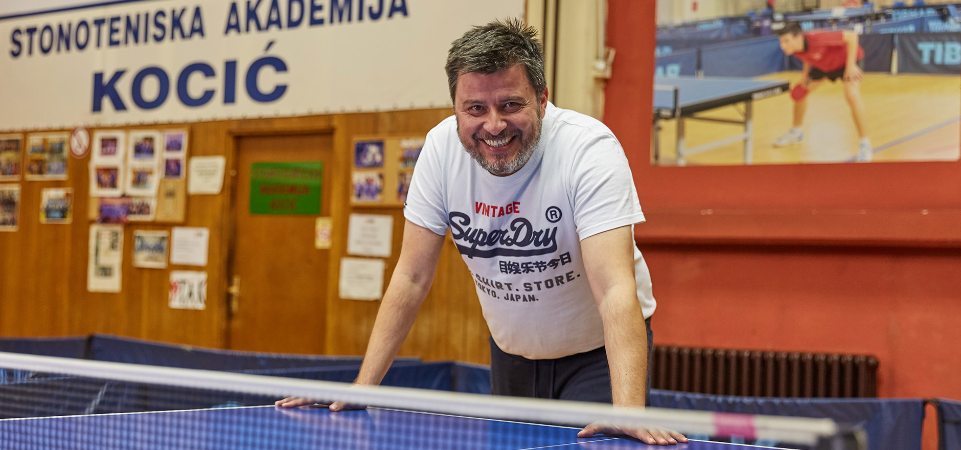 Aleksandar Karakasevic: Zemun-born man with a table tennis paddle