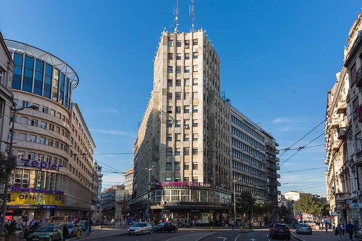 Palata Albanija: Prvi soliter u Beogradu