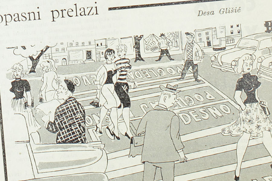 Desanka Desa Glišić – prva žena karikaturista