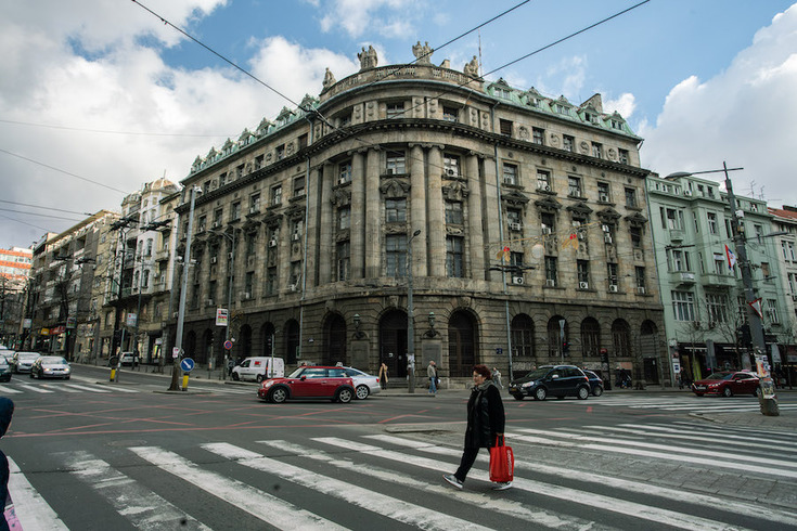 Palata Jadransko-podunavske banke - Grčki panteon na beogradskim ulicama