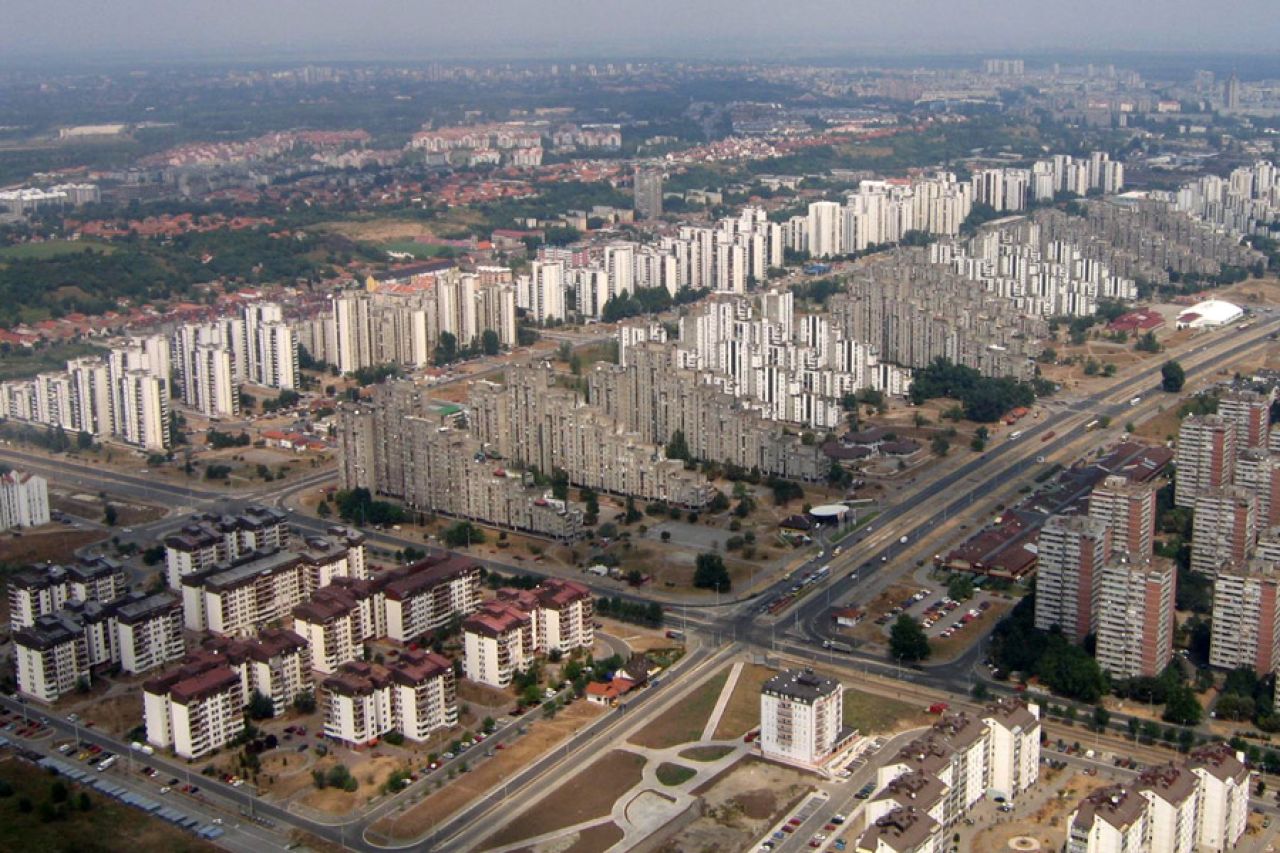 Novobeogradska crkva u čijoj porti su alasi vezivali čamce